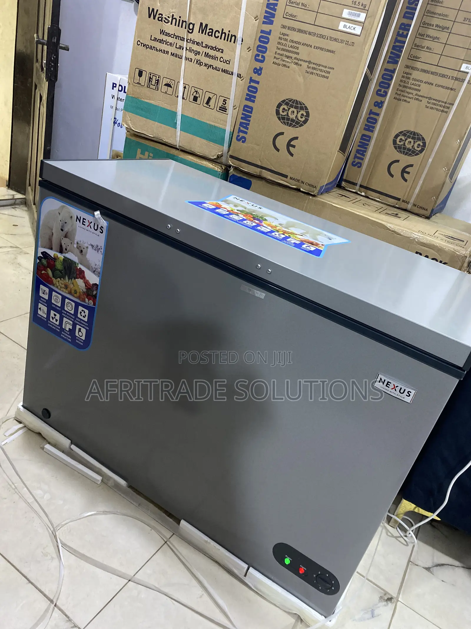 Nexus 250l Low Noise Deep Freezer
