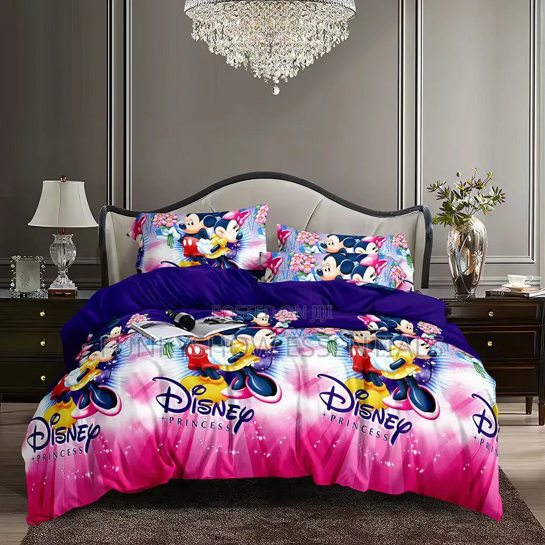 Children Cotton Duvet, Bedsheet Set 4x6 With 2 Pillowcase