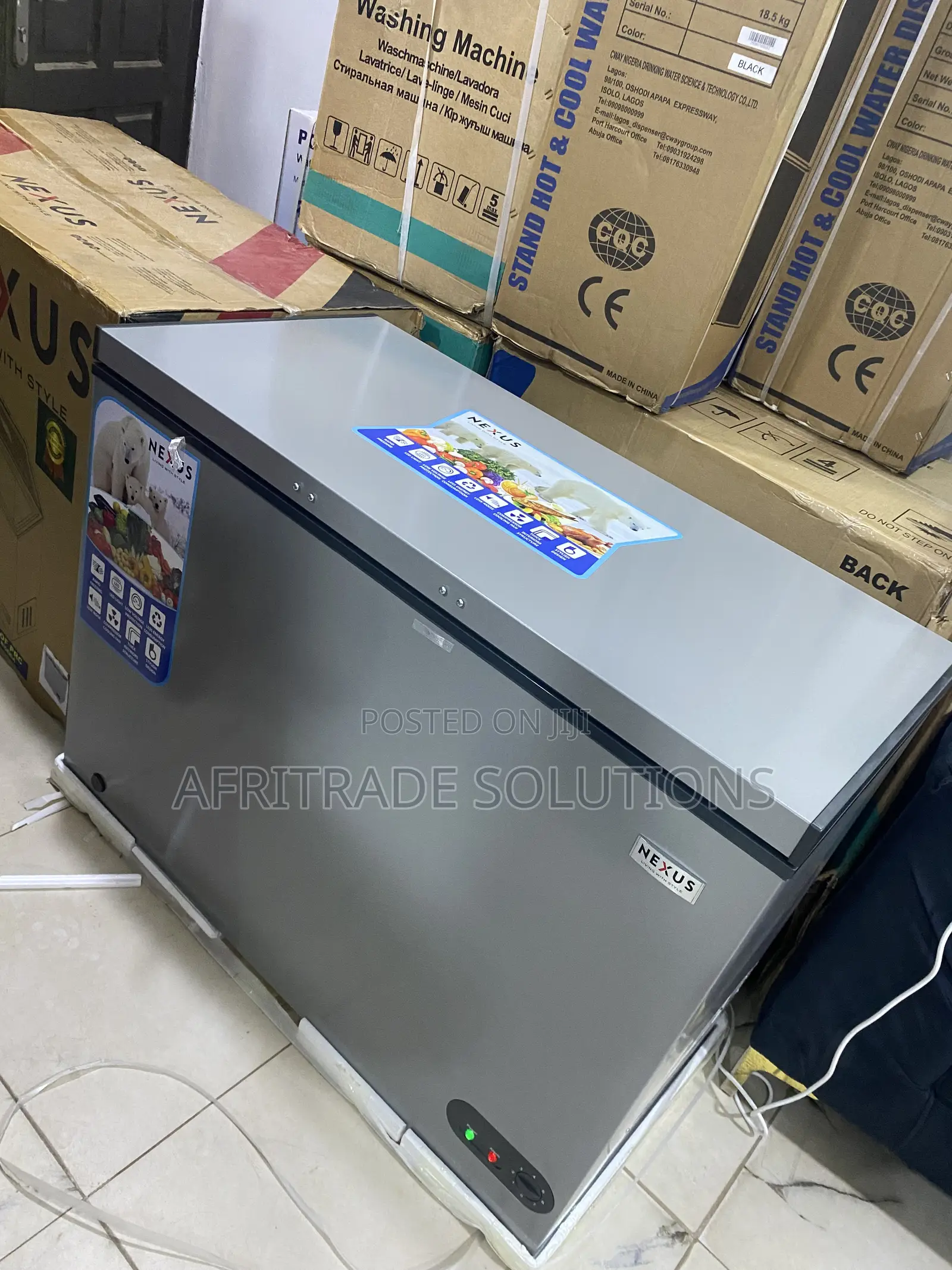 Nexus Nx-315hce Deep Freezer With Convenient Storage Design