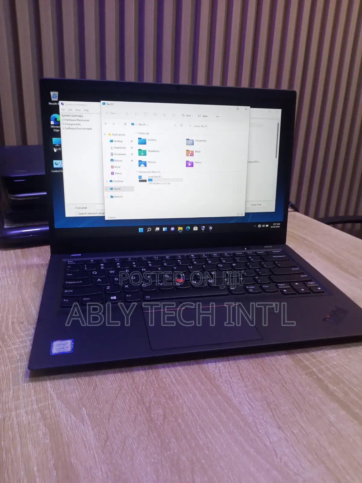 Laptop Lenovo ThinkPad X1 Carbon 16GB Intel Core i7 SSD 256GB