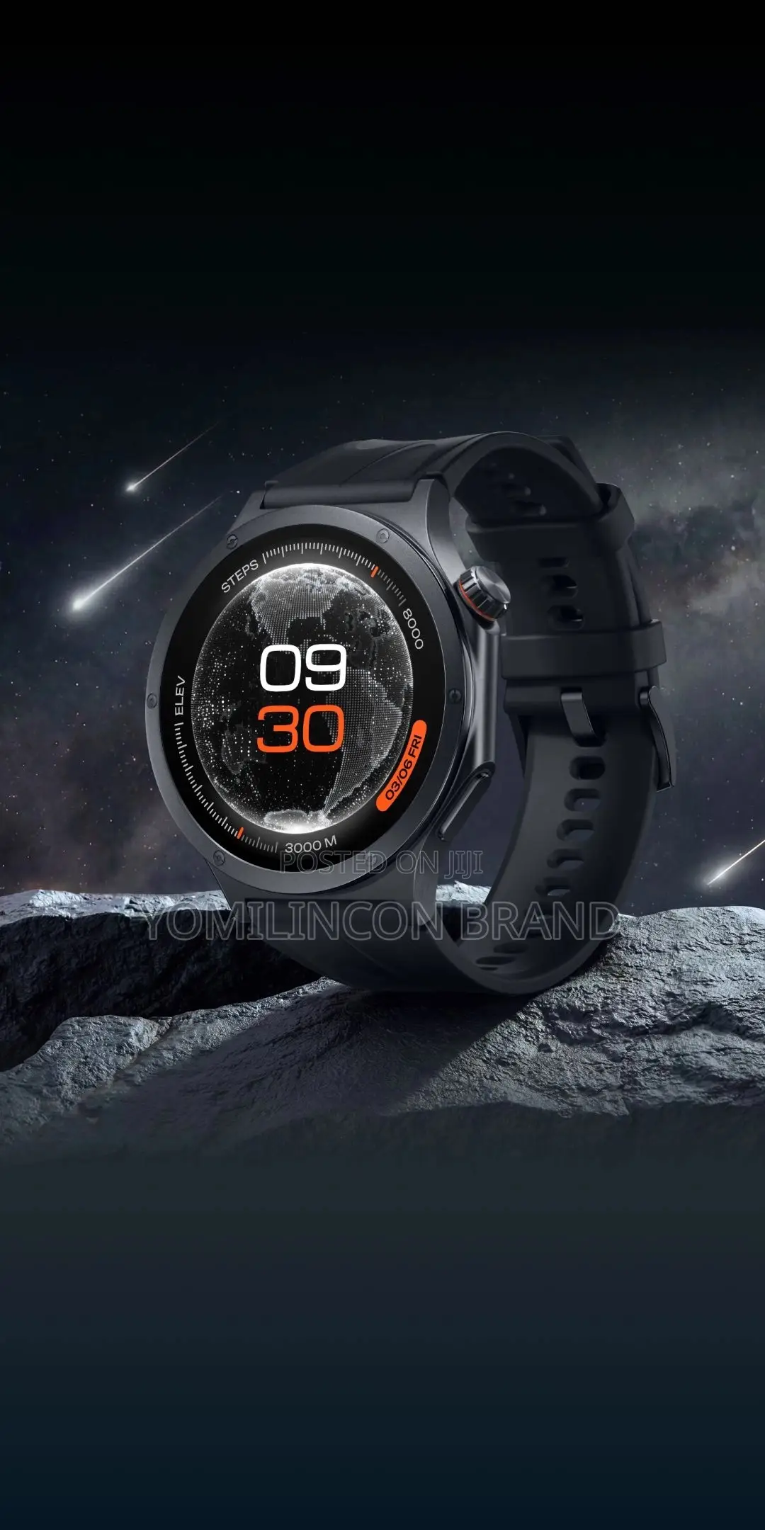 Oneplus Watch 4 Smartwatch -Black