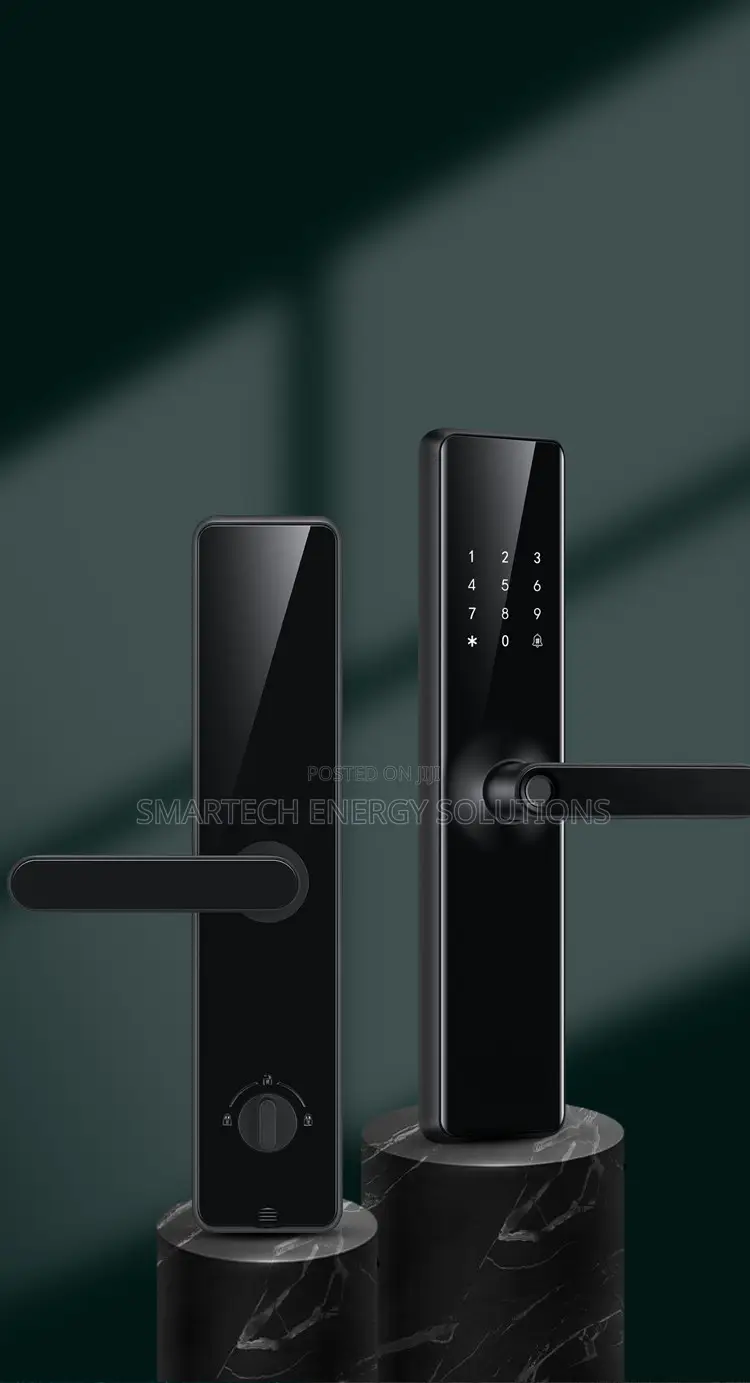 Smart Door Lock With Fingerprint Waterproof Ip65 for Wood/Aluminum D