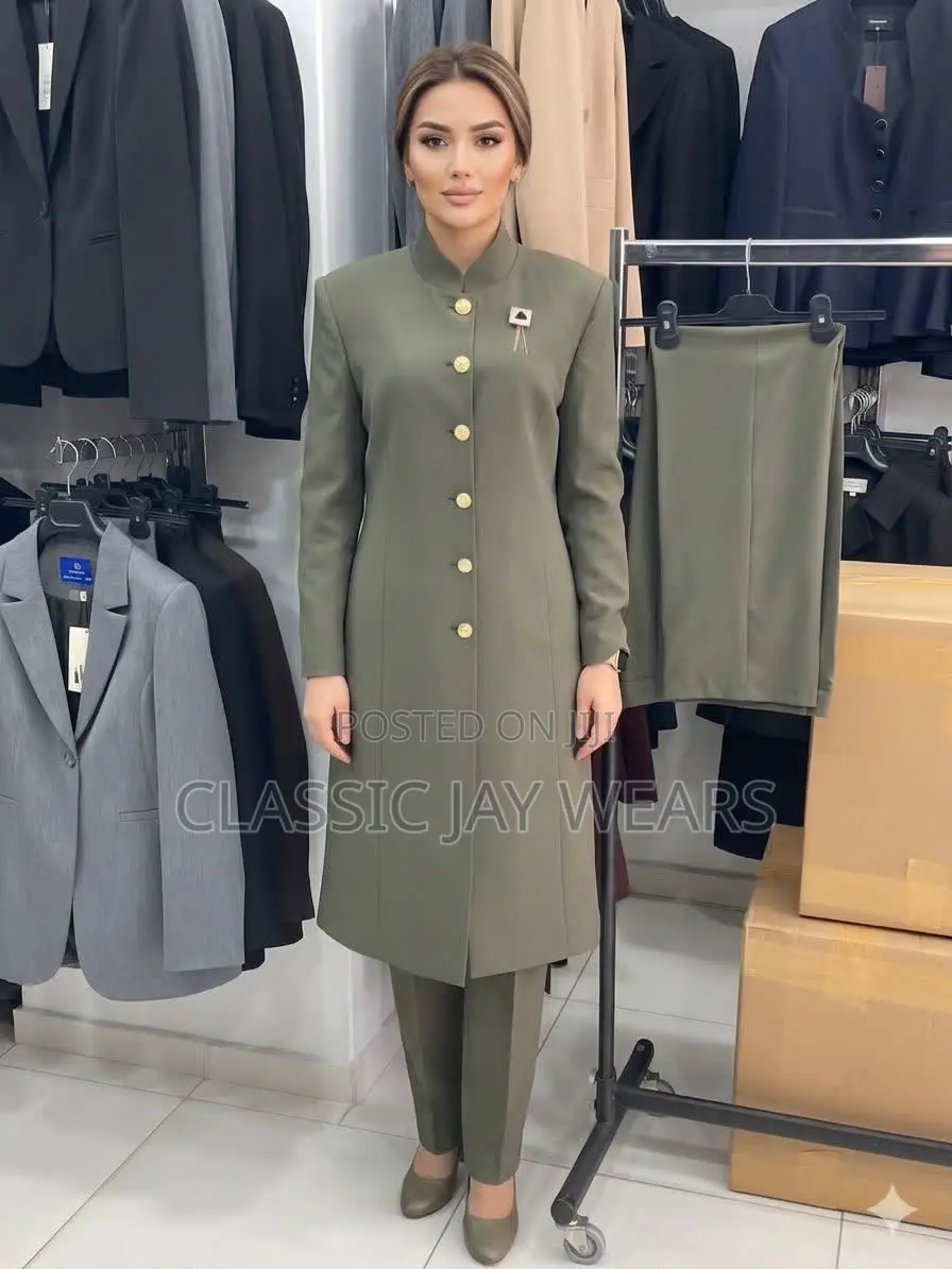 Long Female Suits Available in 5 Colors