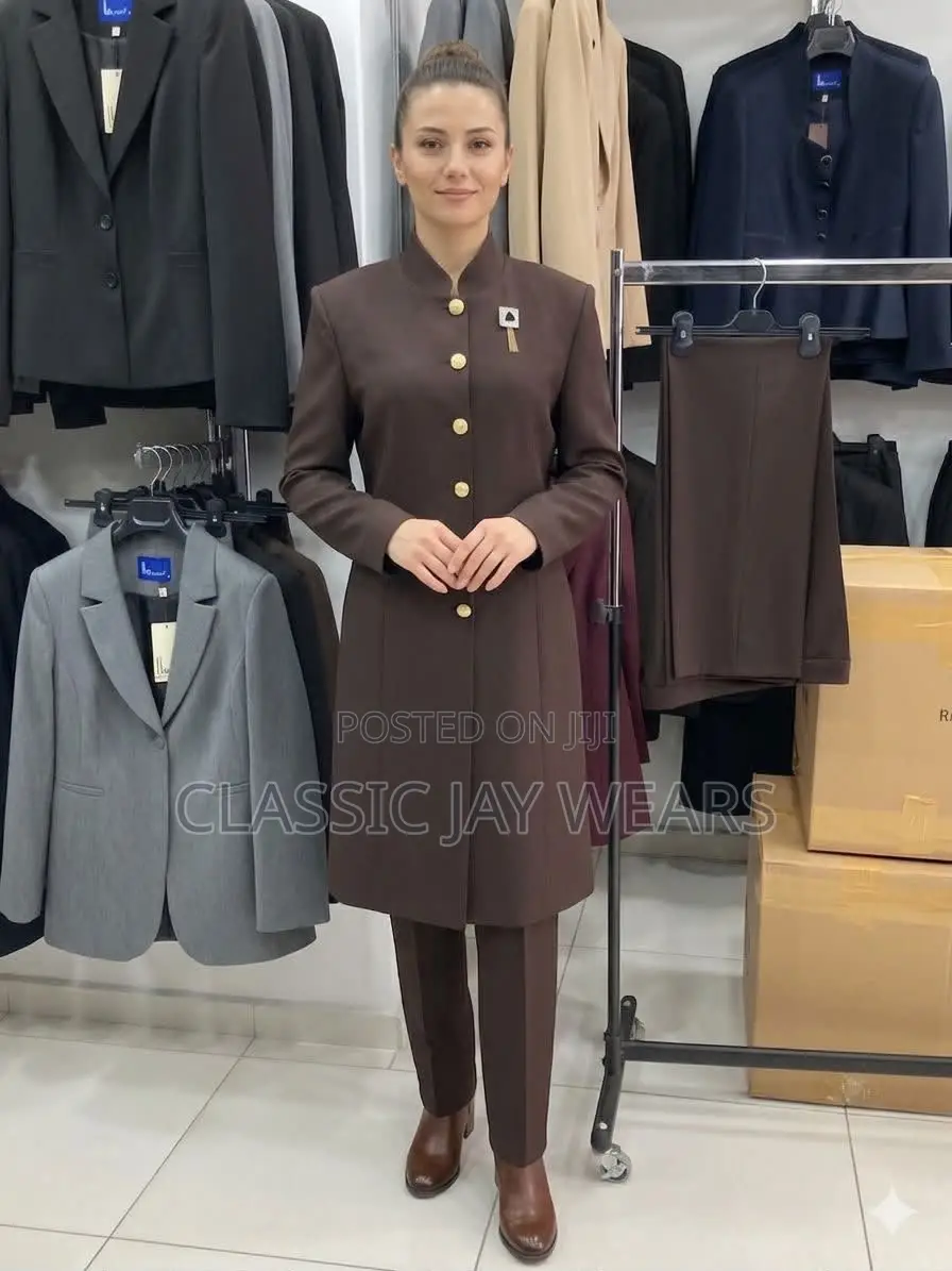 Long Female Suits Available in 5 Colors
