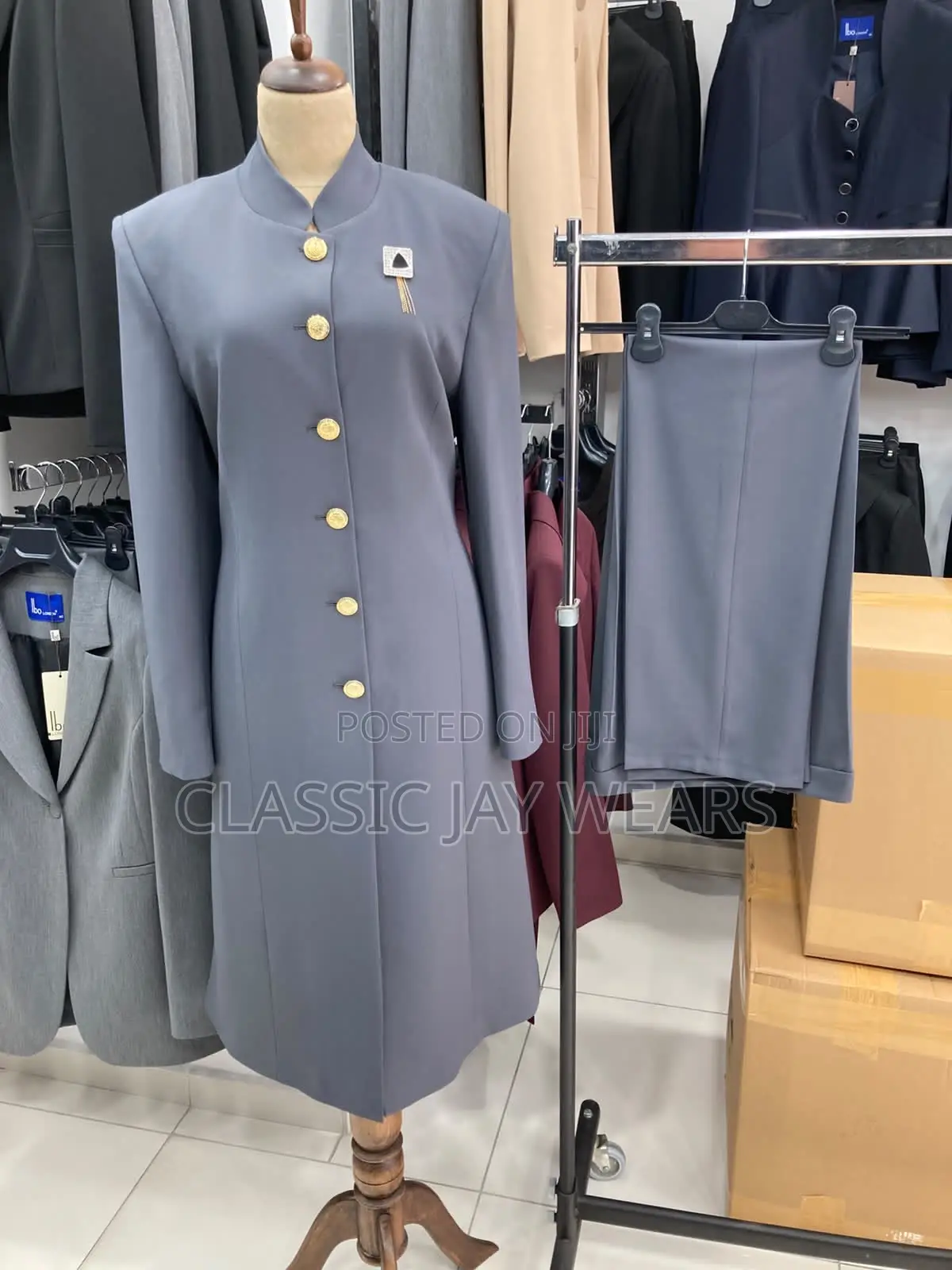 Long Female Suits Available in 5 Colors