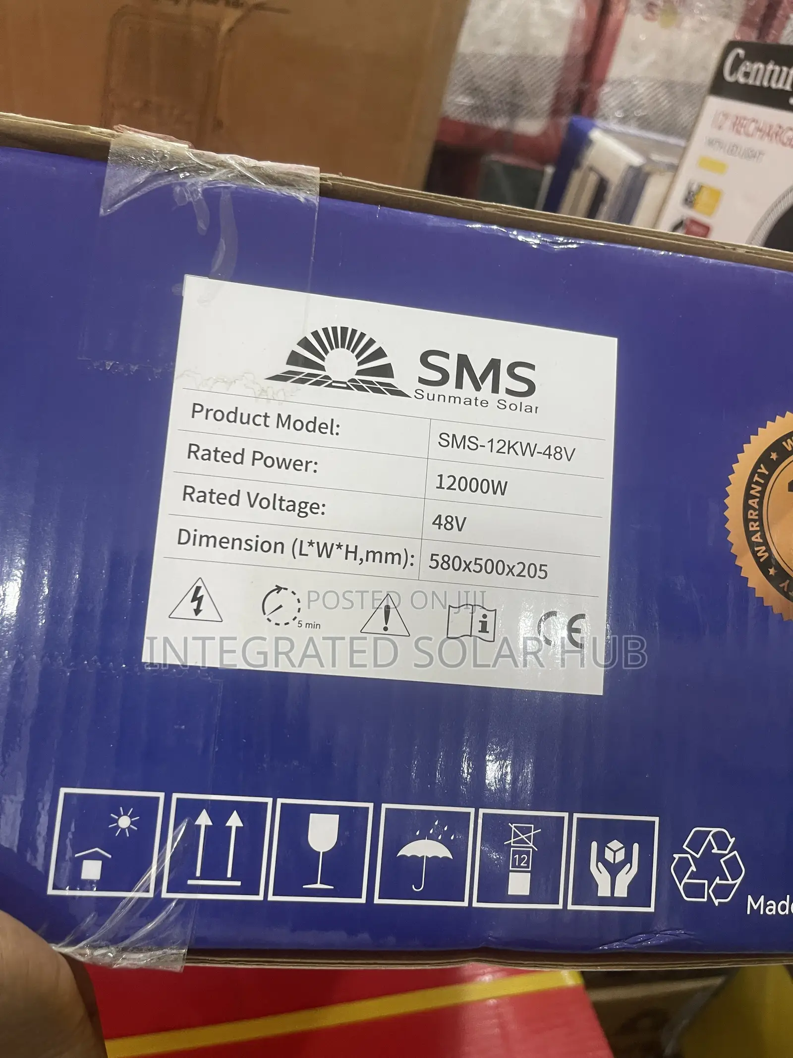 SMS 12kva 48v Hybrid Inverter
