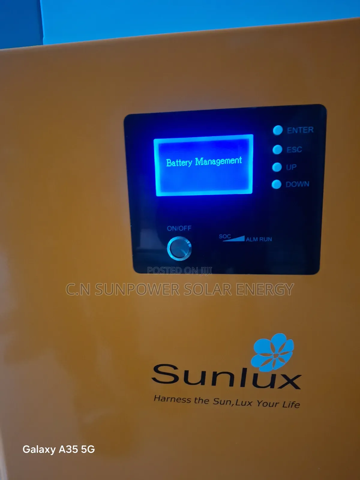 15kwh/48v Sunlux Lithium-Iron Phosphate Energy Storage Battery System