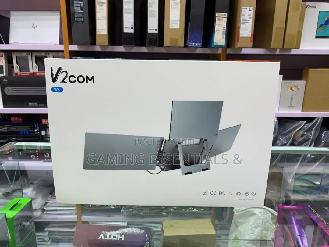 V2com W3 15.6" Quad Screen Laptop Extender Ips Displays