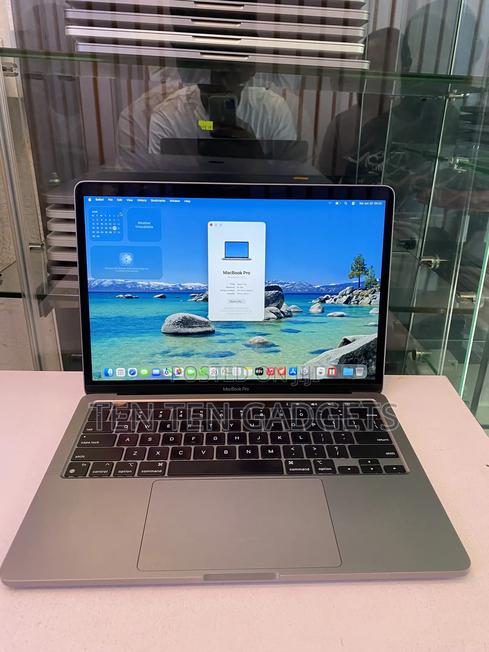 Laptop Apple MacBook Pro 2020 16GB Apple M1 SSD 512GB