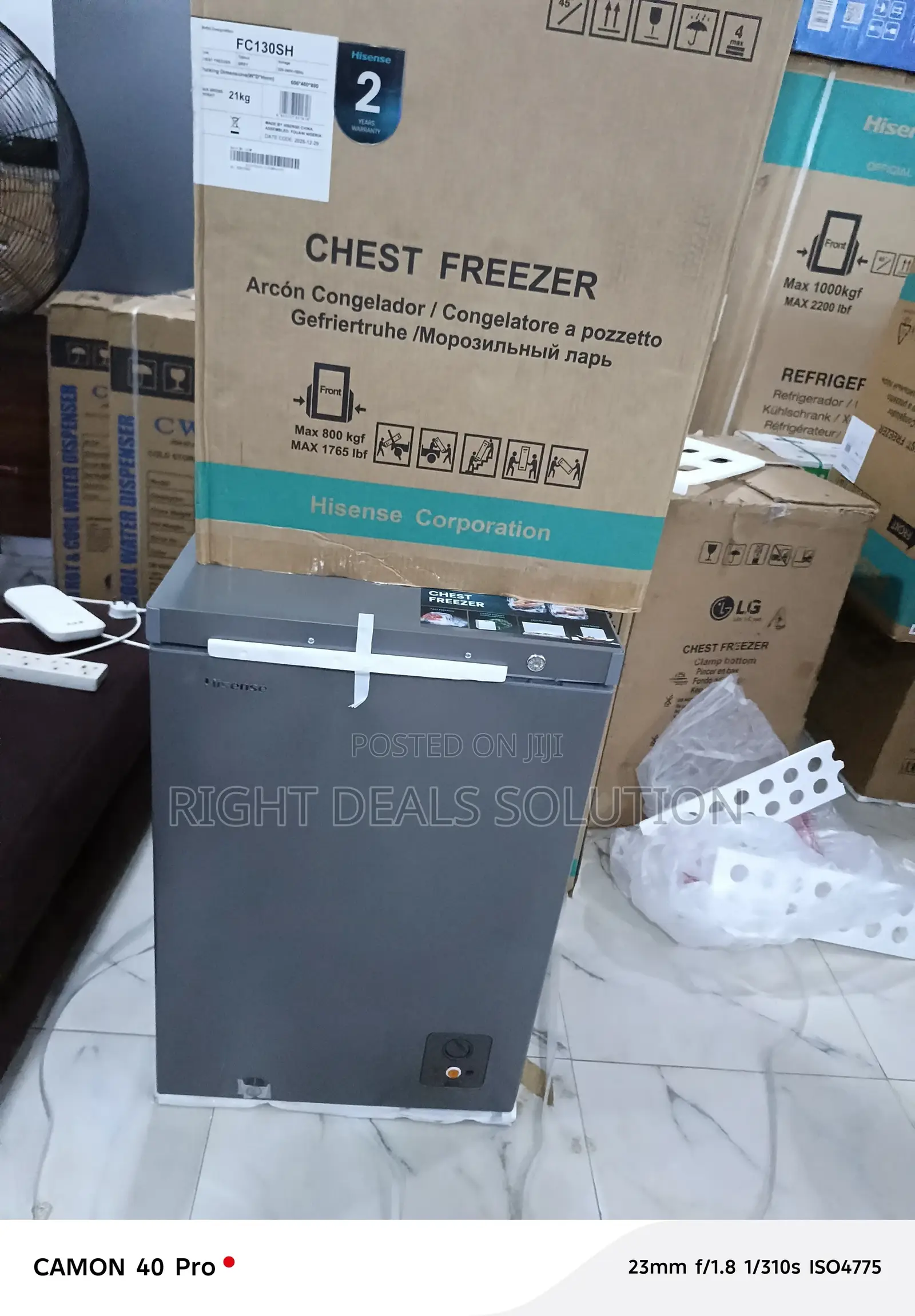 Hisesne Freezer- Freshness You Can Trust
