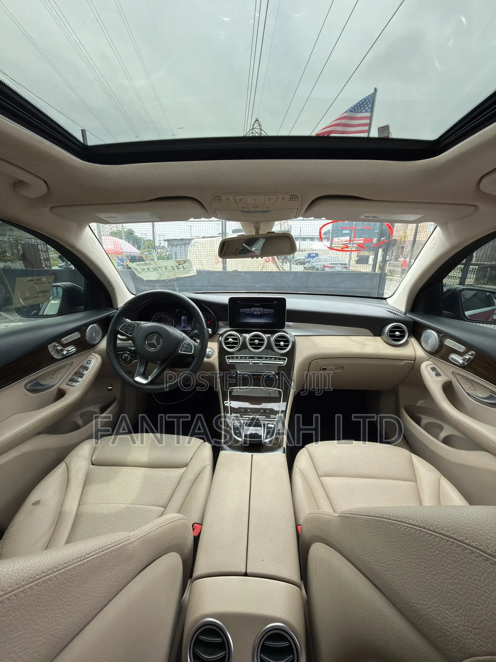Mercedes-Benz GLC-Class 2018 Red
