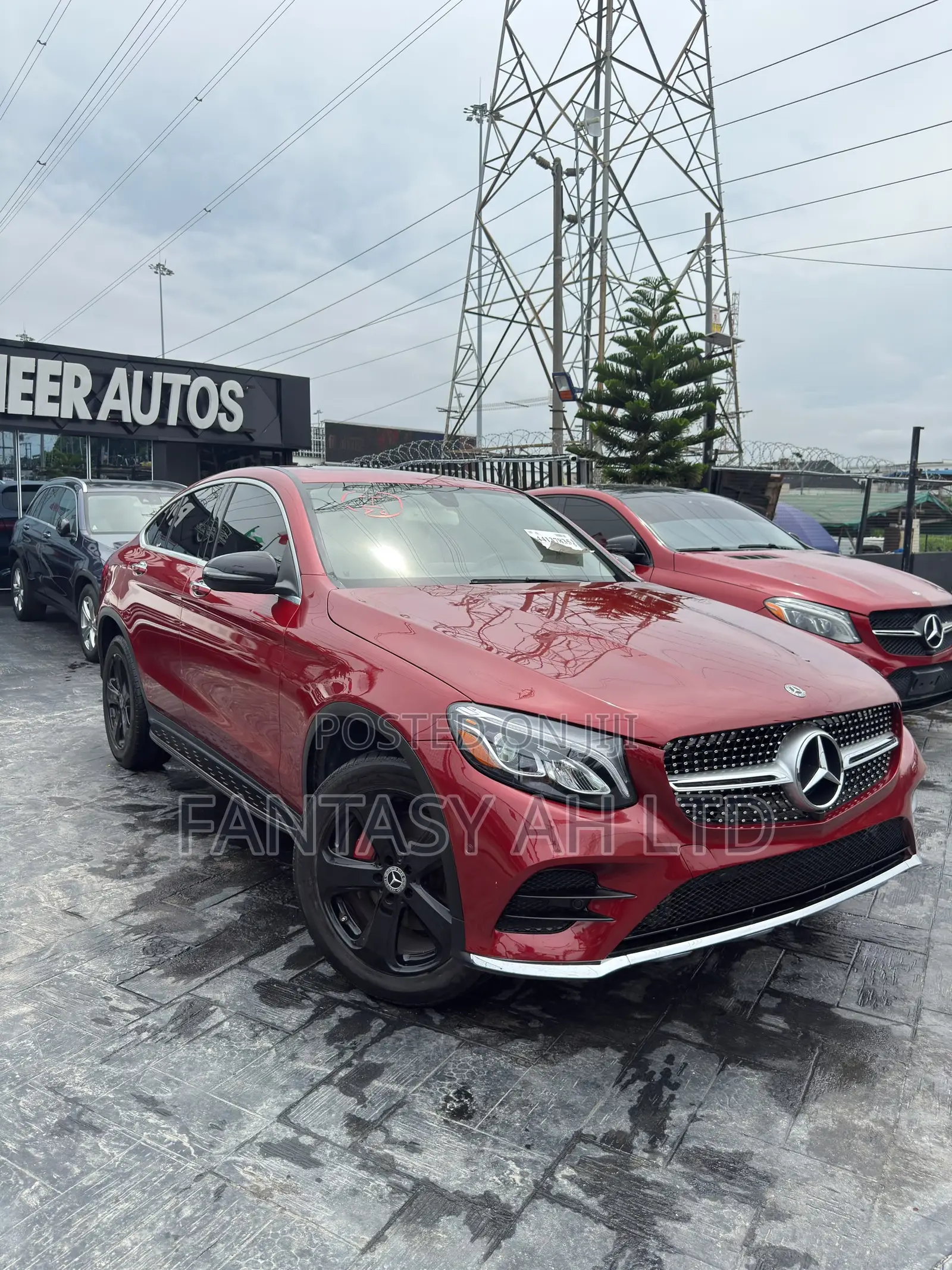 Mercedes-Benz GLC-Class 2018 Red