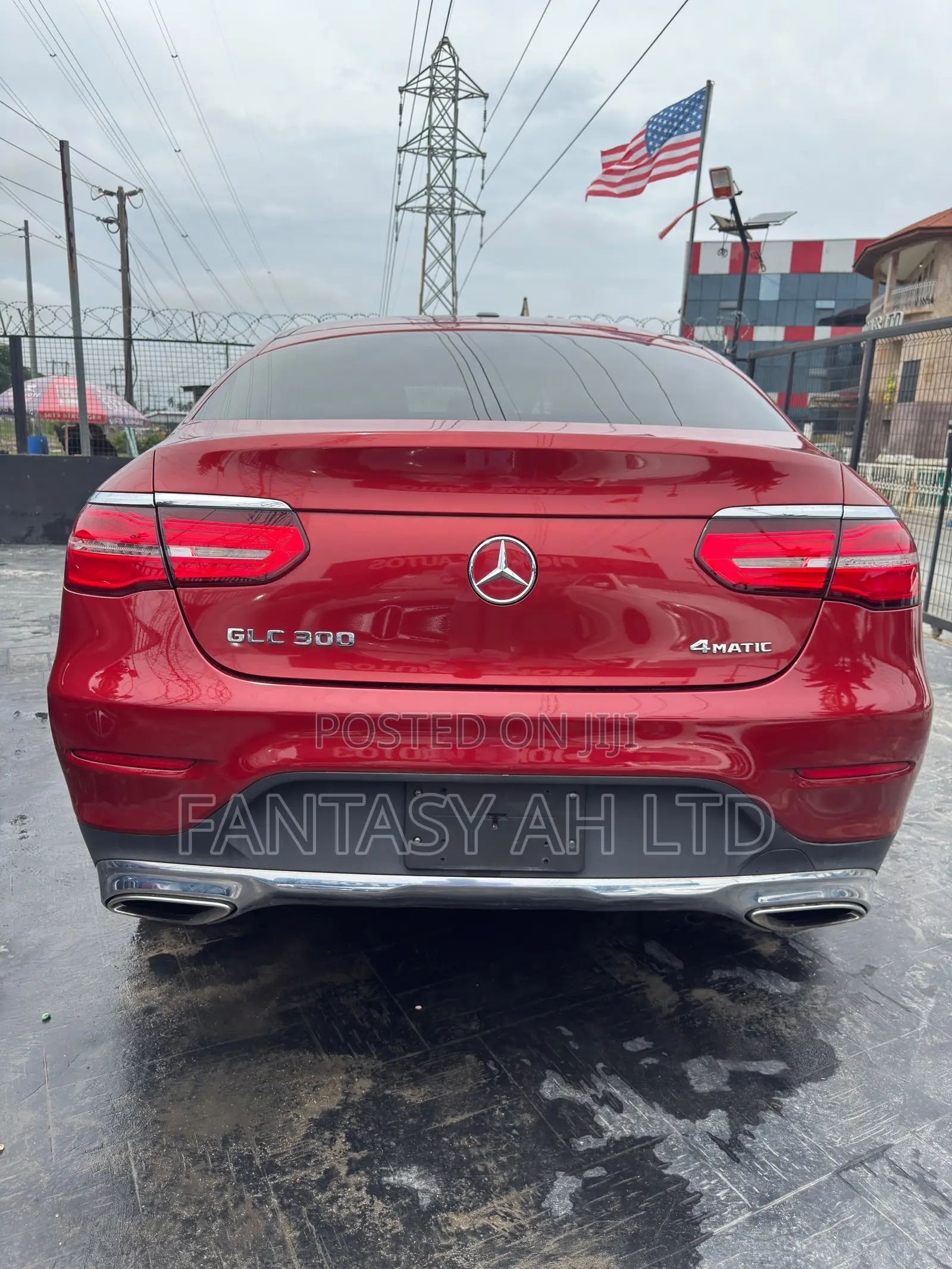 Mercedes-Benz GLC-Class 2018 Red
