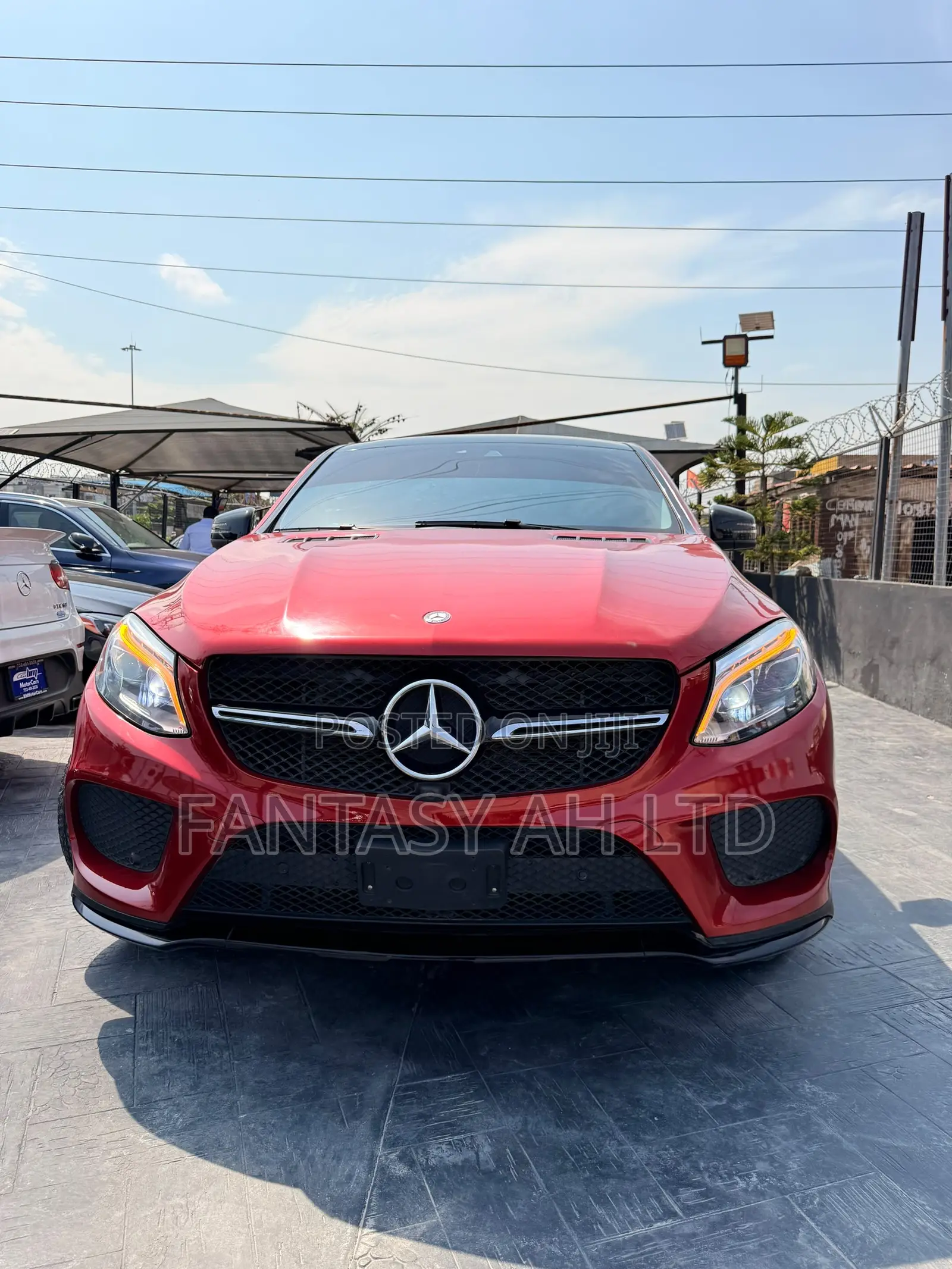 Mercedes-Benz GLE-Class 2017 Red