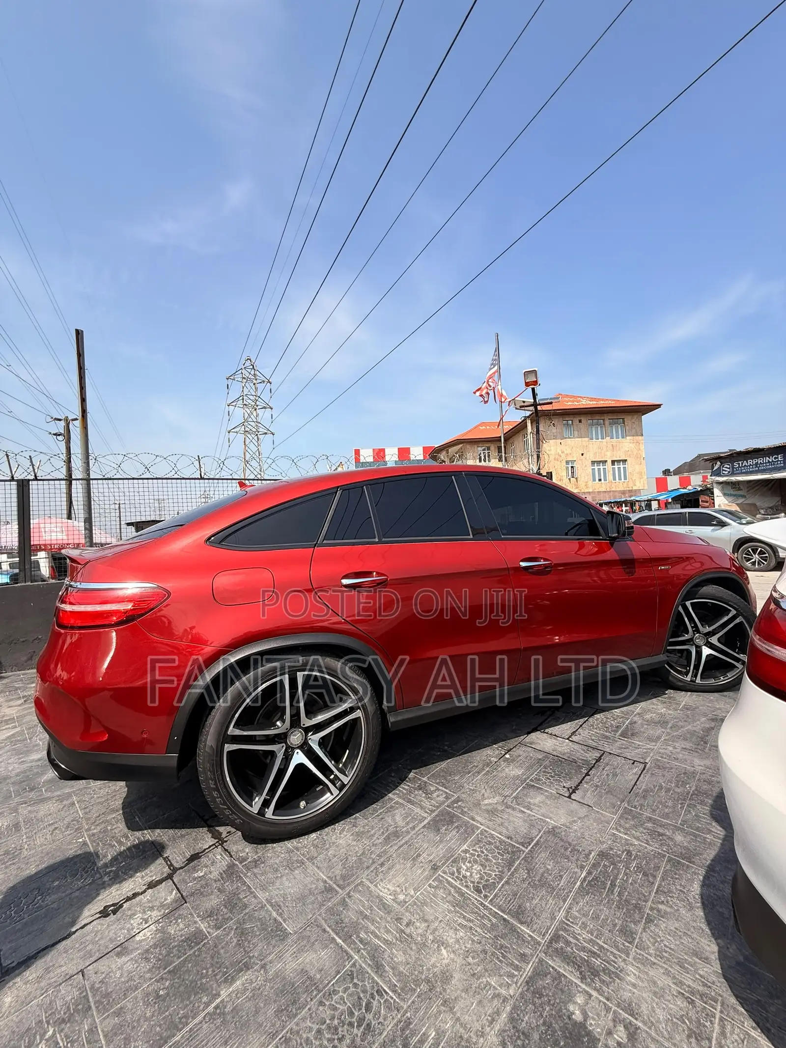 Mercedes-Benz GLE-Class GLE 400 4MATIC 2017 Red
