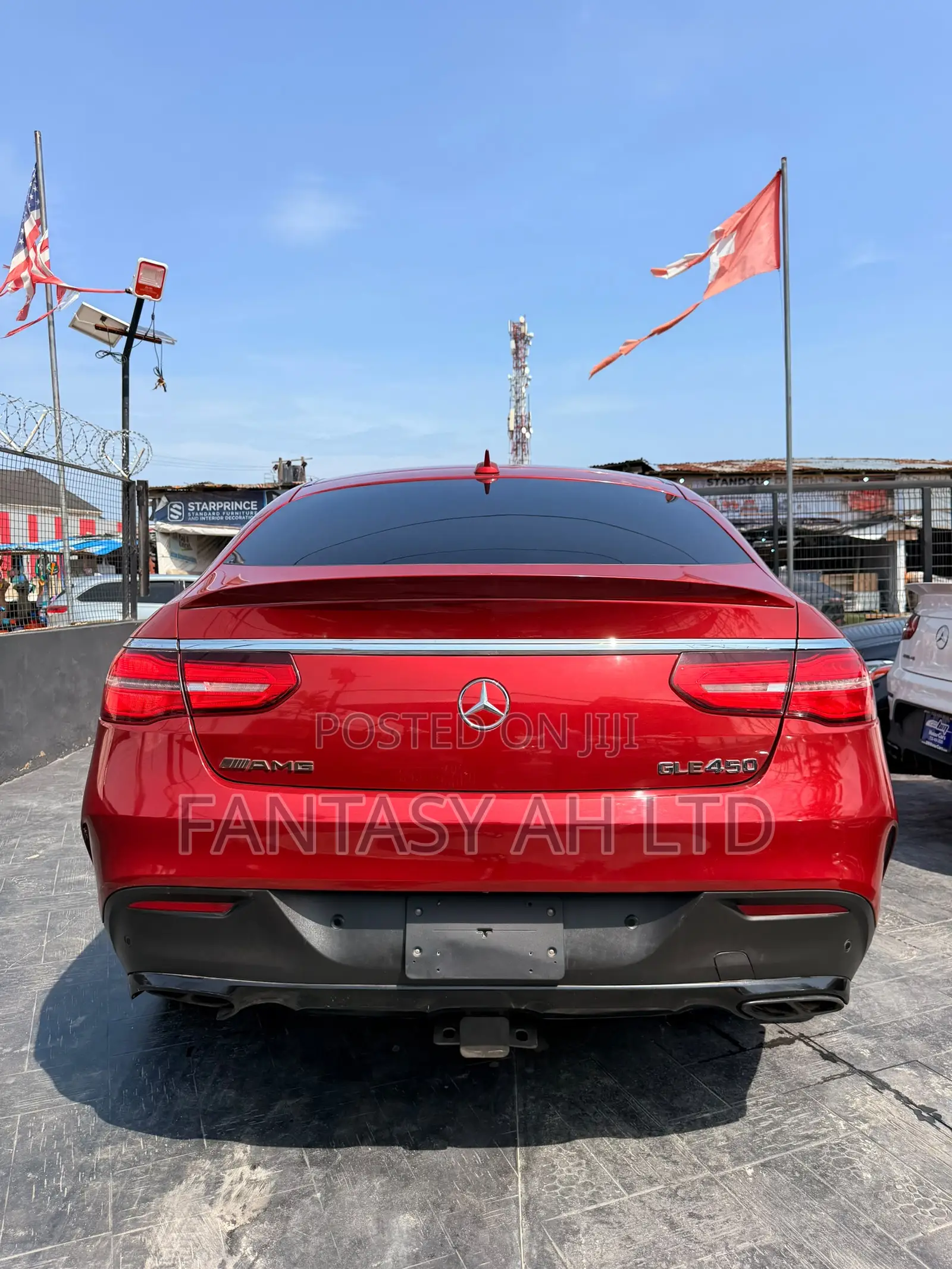 Mercedes-Benz GLE-Class 2017 Red