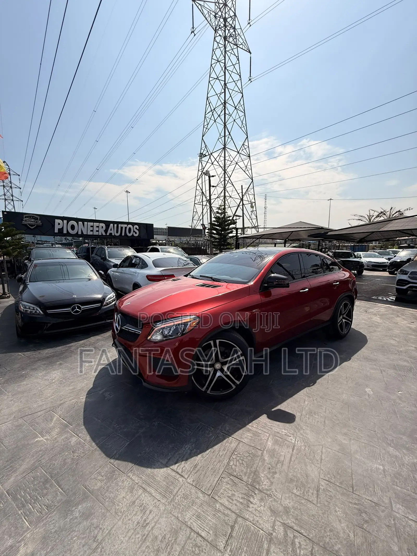 Mercedes-Benz GLE-Class 2017 Red