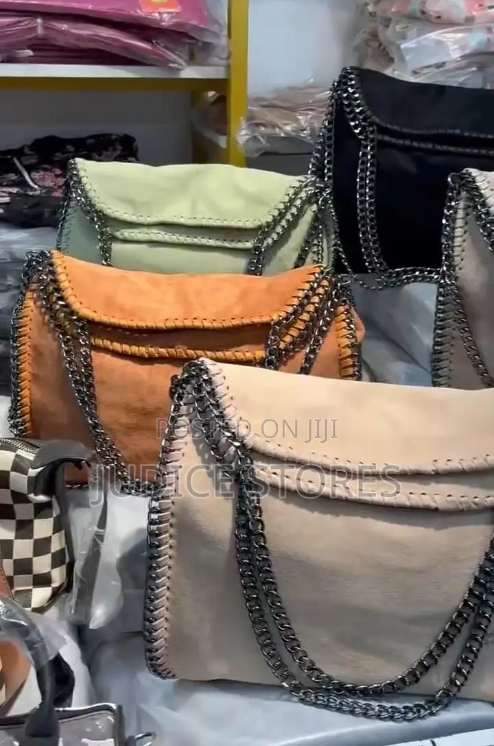 Chain Link Tote Hand Bag