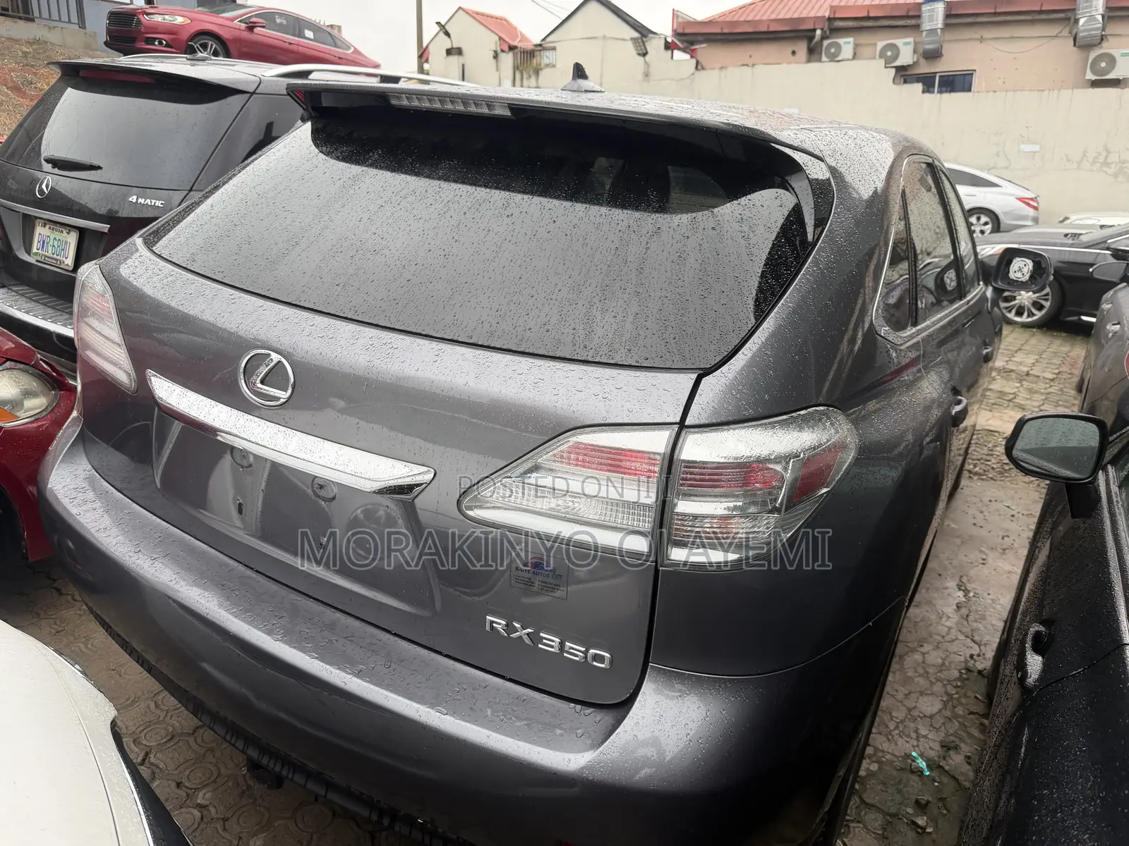 Lexus RX 350 2011 Gray