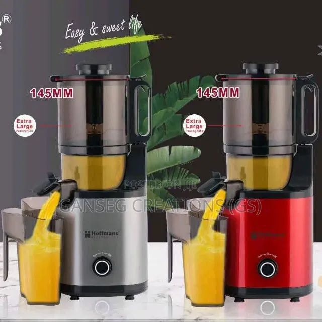 Hoffmans Heavy Duty Slow Juicer (Hm-639) - 400w Extra Large Chute