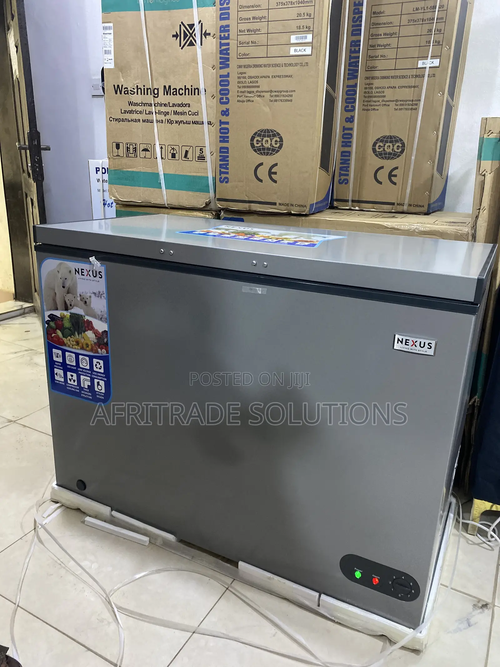 Nexus Nx-315hce Large Capacity Commercial Freezer