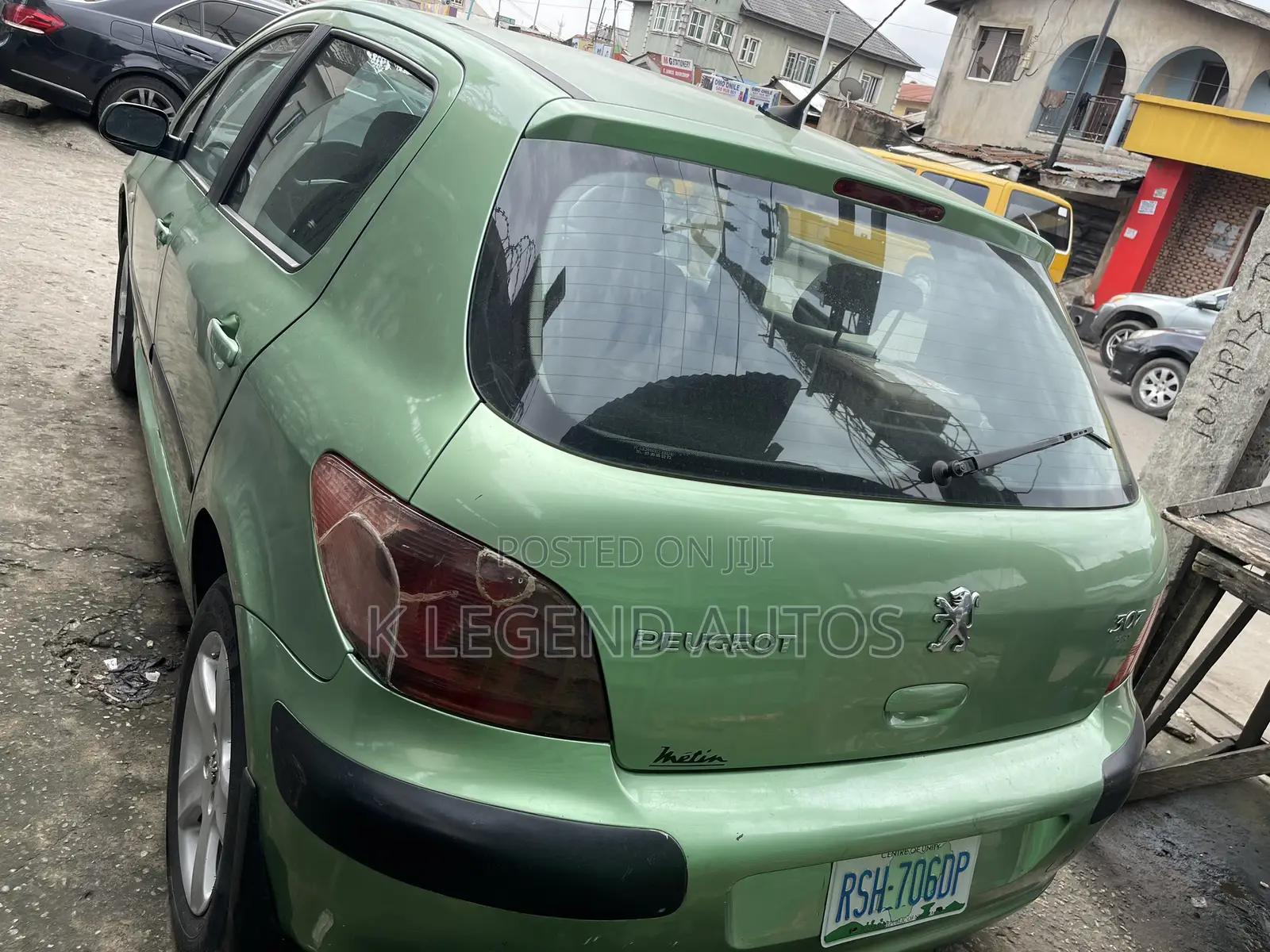Peugeot 307 2008 Green