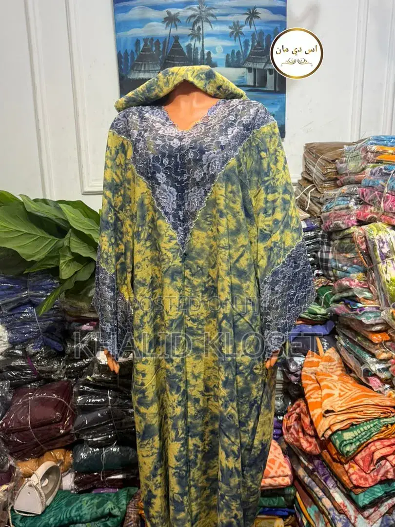 Saudi Vip 🇸🇦 Cotton Gown 💯Pure Cotton *With Big Veil*
