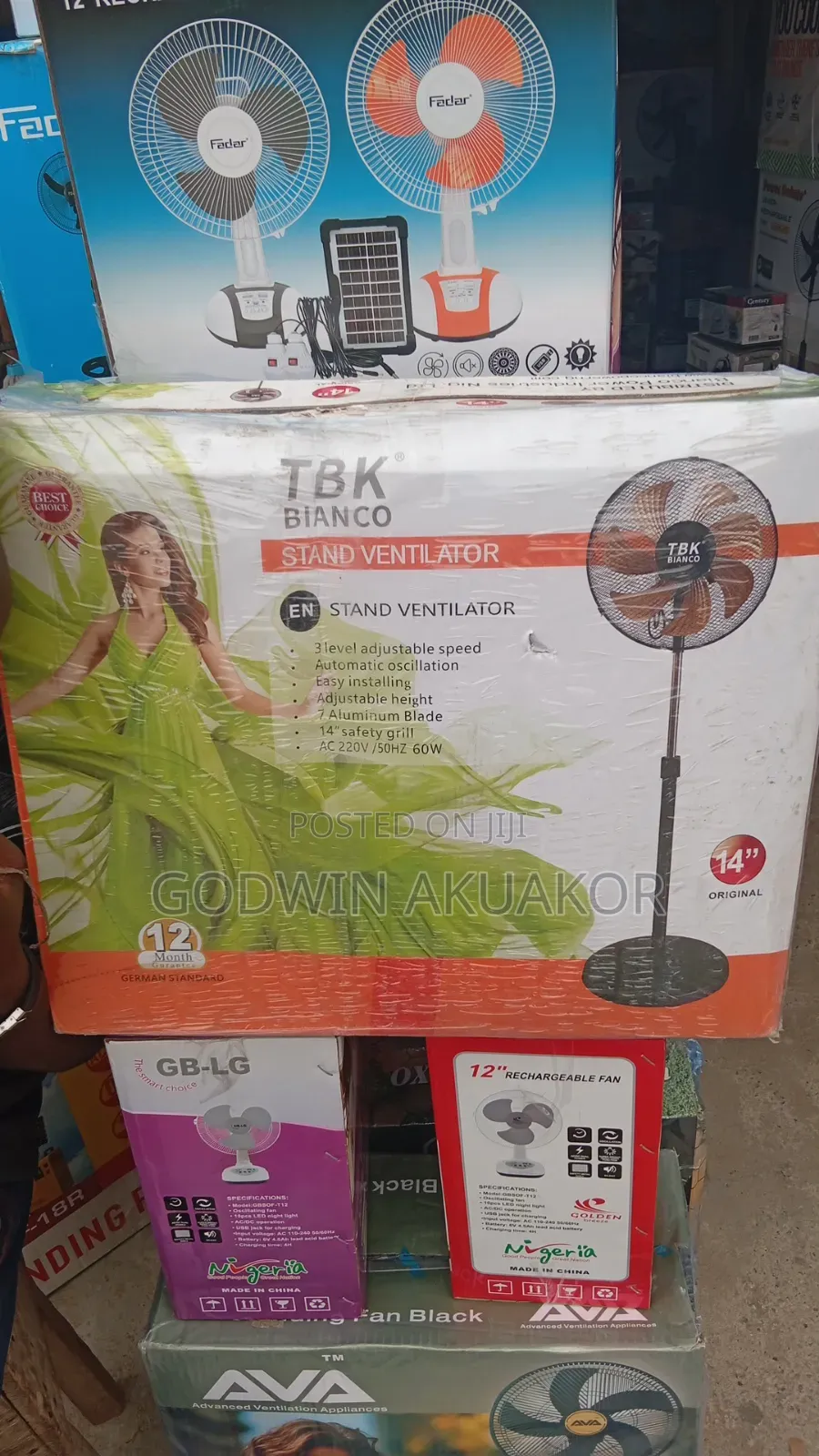 18 Inches Fan