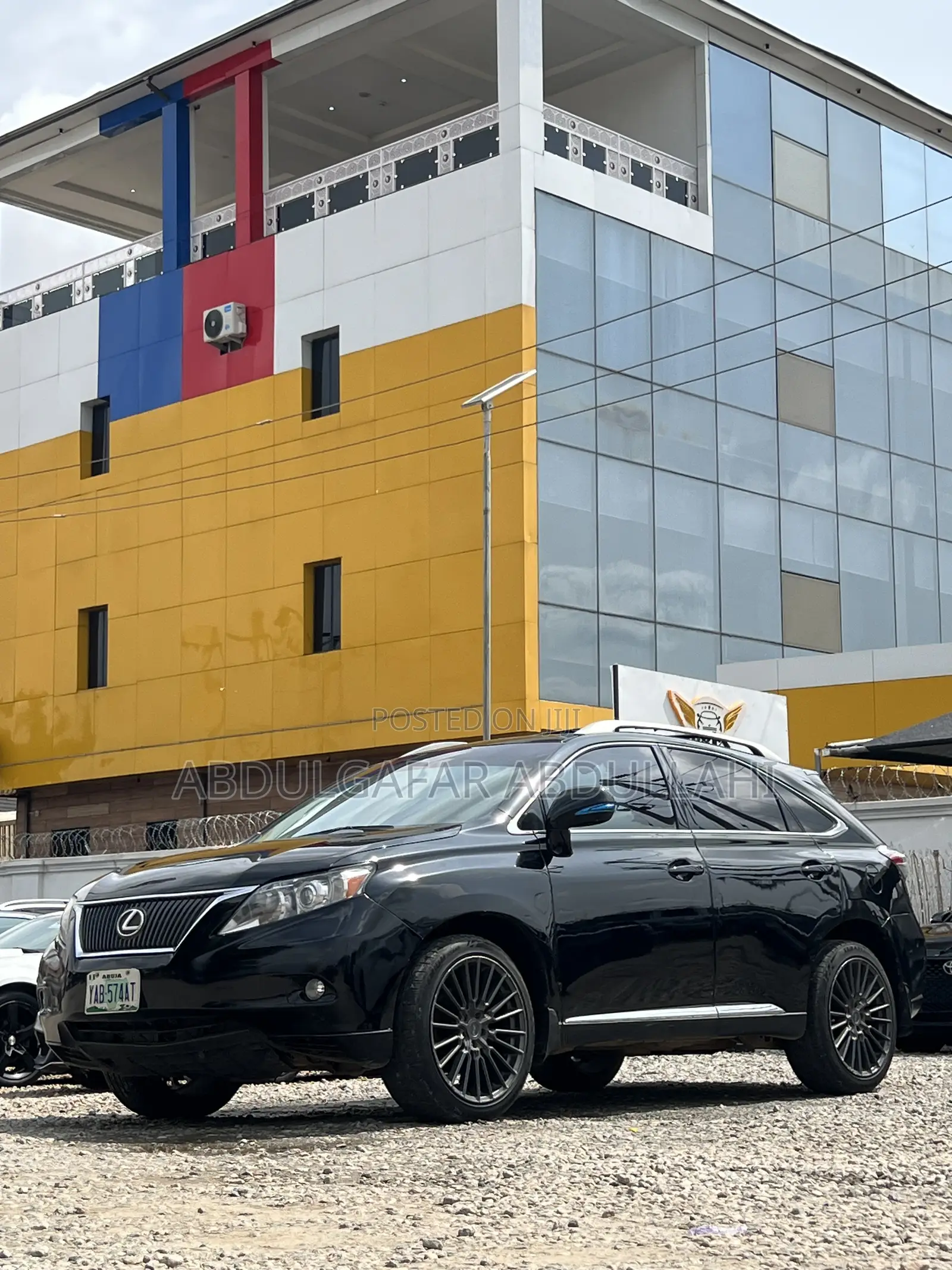 Lexus RX 350 AWD 2012 Black
