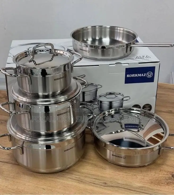 Korkmaz Stainless Steel Pot and Pan