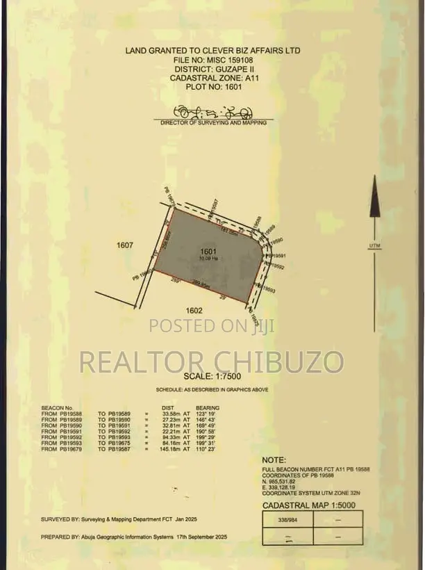 Massive 10.09 Hectares Prime Development Land in Guzape Ii