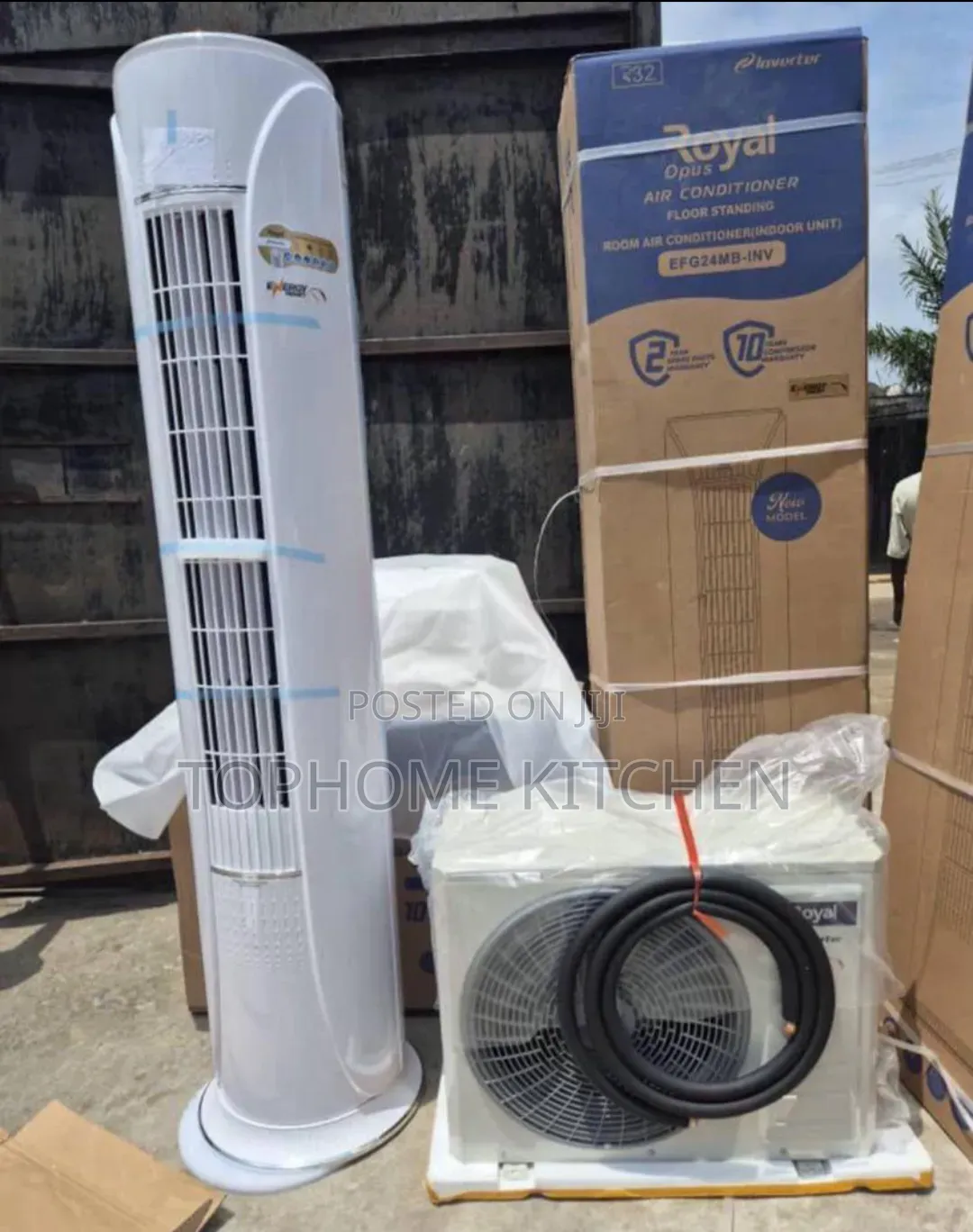 Original Royal 2hp Inverter Standing Unit Air-Conditioner 100%Copper