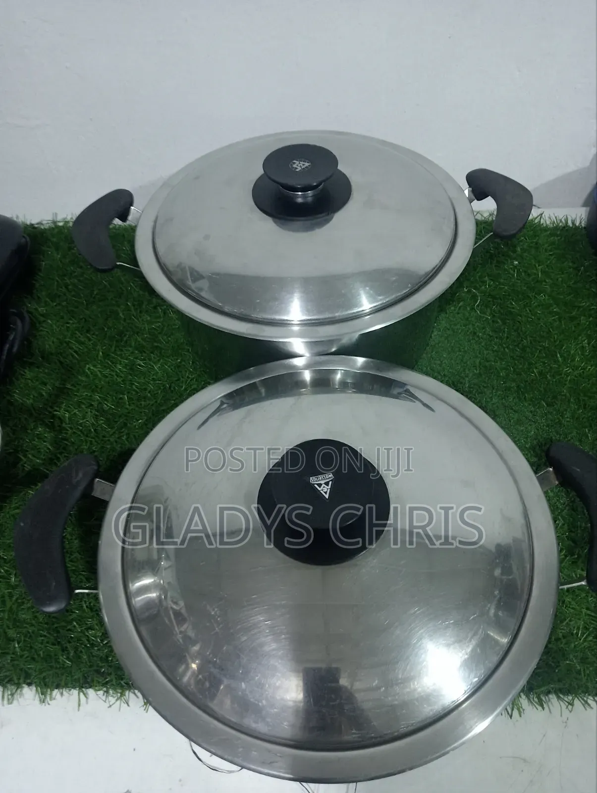 Stainless Steel Pot/2 Set of Pot Germany Used