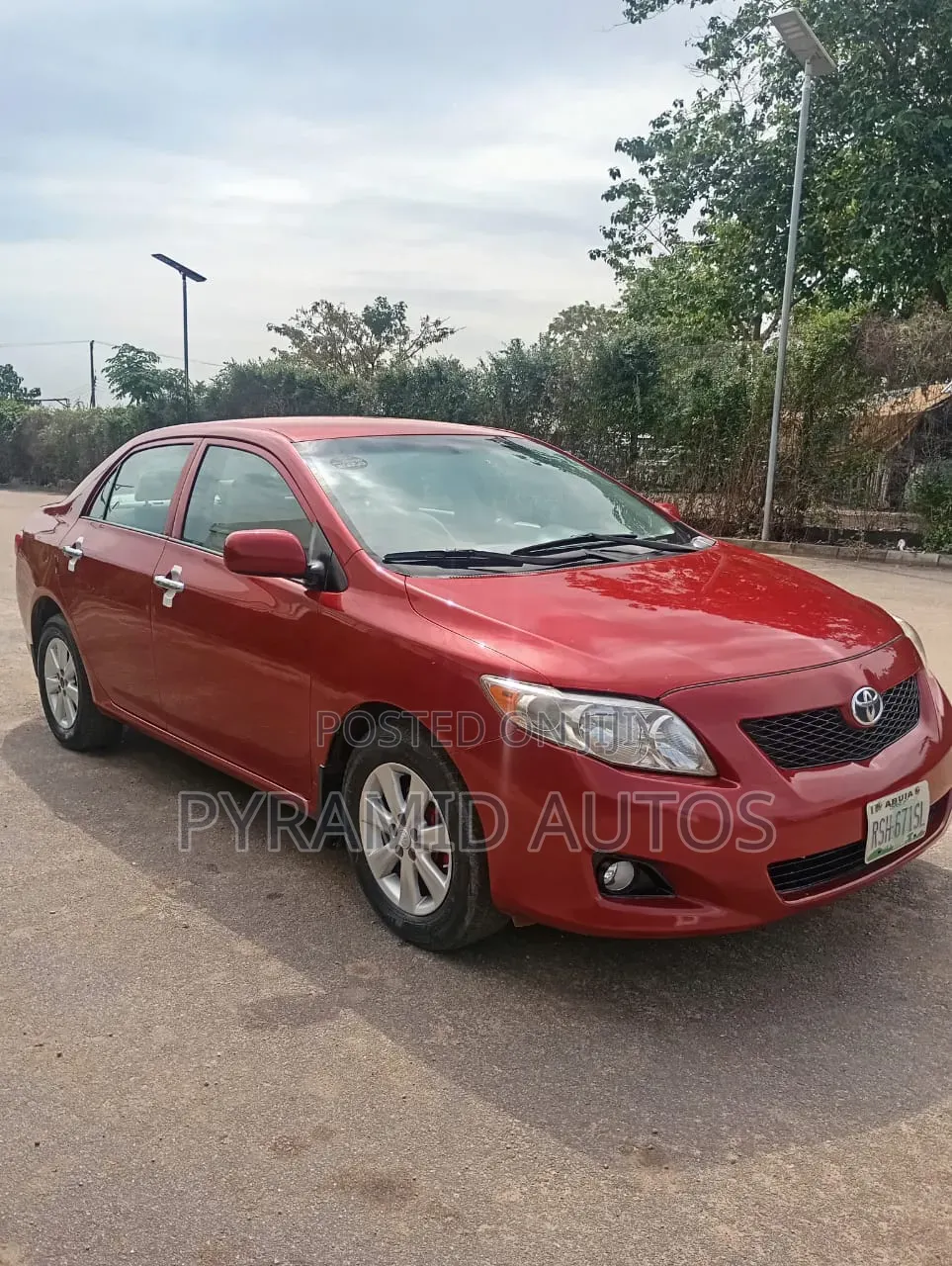 Toyota Corolla LE 4dr Sedan (1.8L 4cyl 4A) 2011 Red
