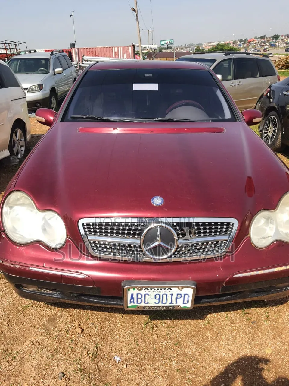 Mercedes-Benz C240 2005 Maroon