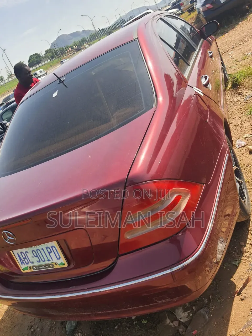 Mercedes-Benz C240 2005 Maroon
