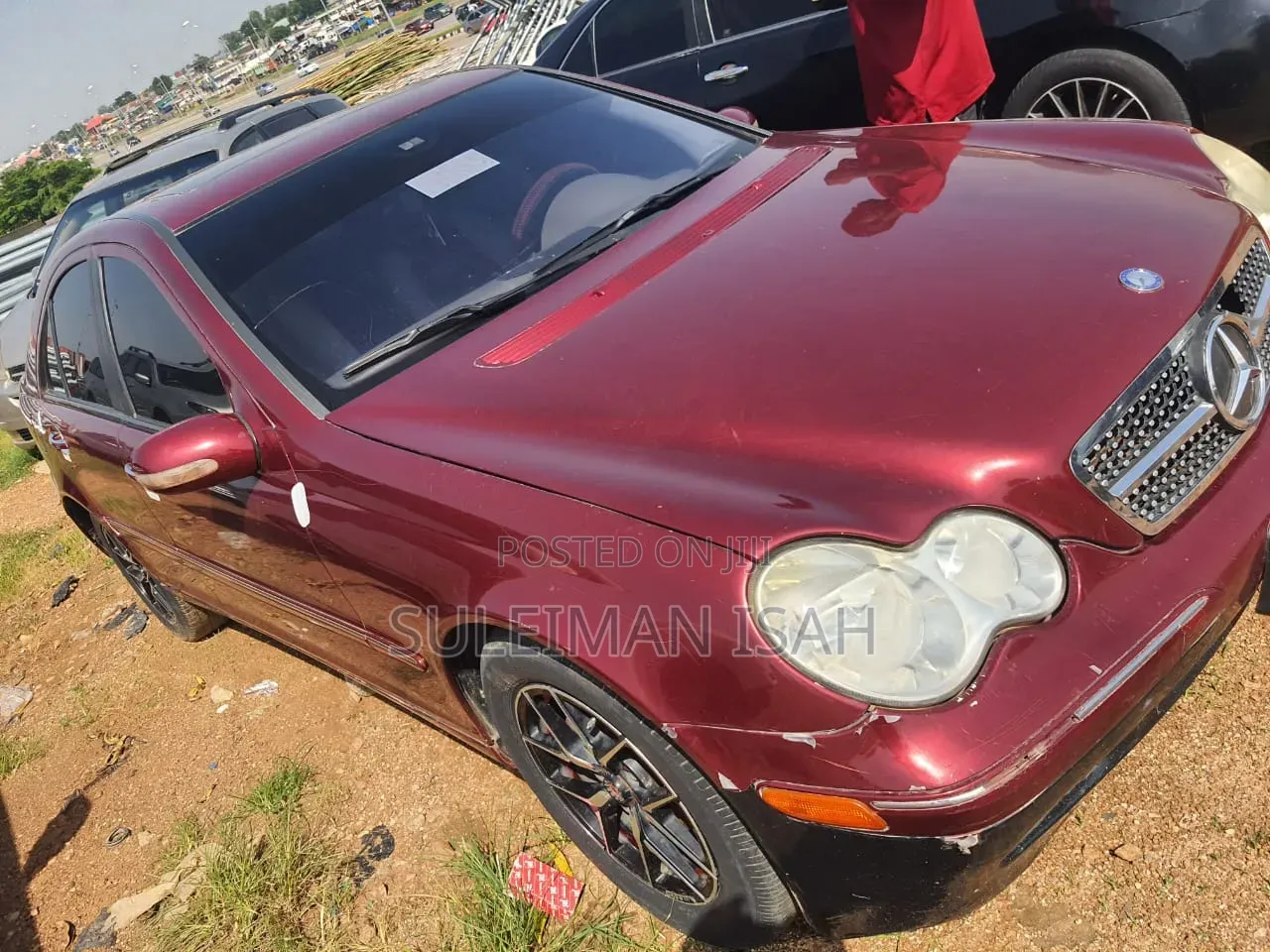 Mercedes-Benz C240 2005 Maroon