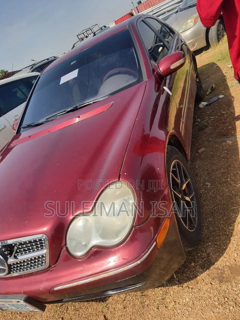 Mercedes-Benz C240 2005 Maroon