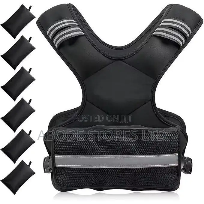 Adjustable Weight Vest 5kg, 10kg and 15kg