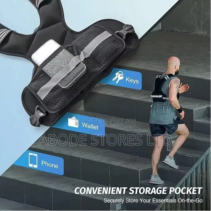 Adjustable Weight Vest 5kg, 10kg and 15kg