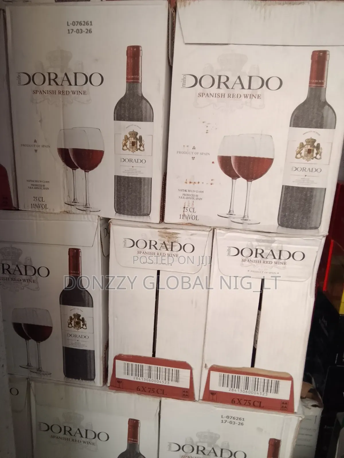 Dorado Red Wine 75cl 12bottles