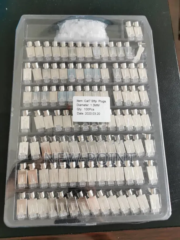 Cat7 Shielded Rj45 STP Networkconnectors for Highspeed Ethernet Cables