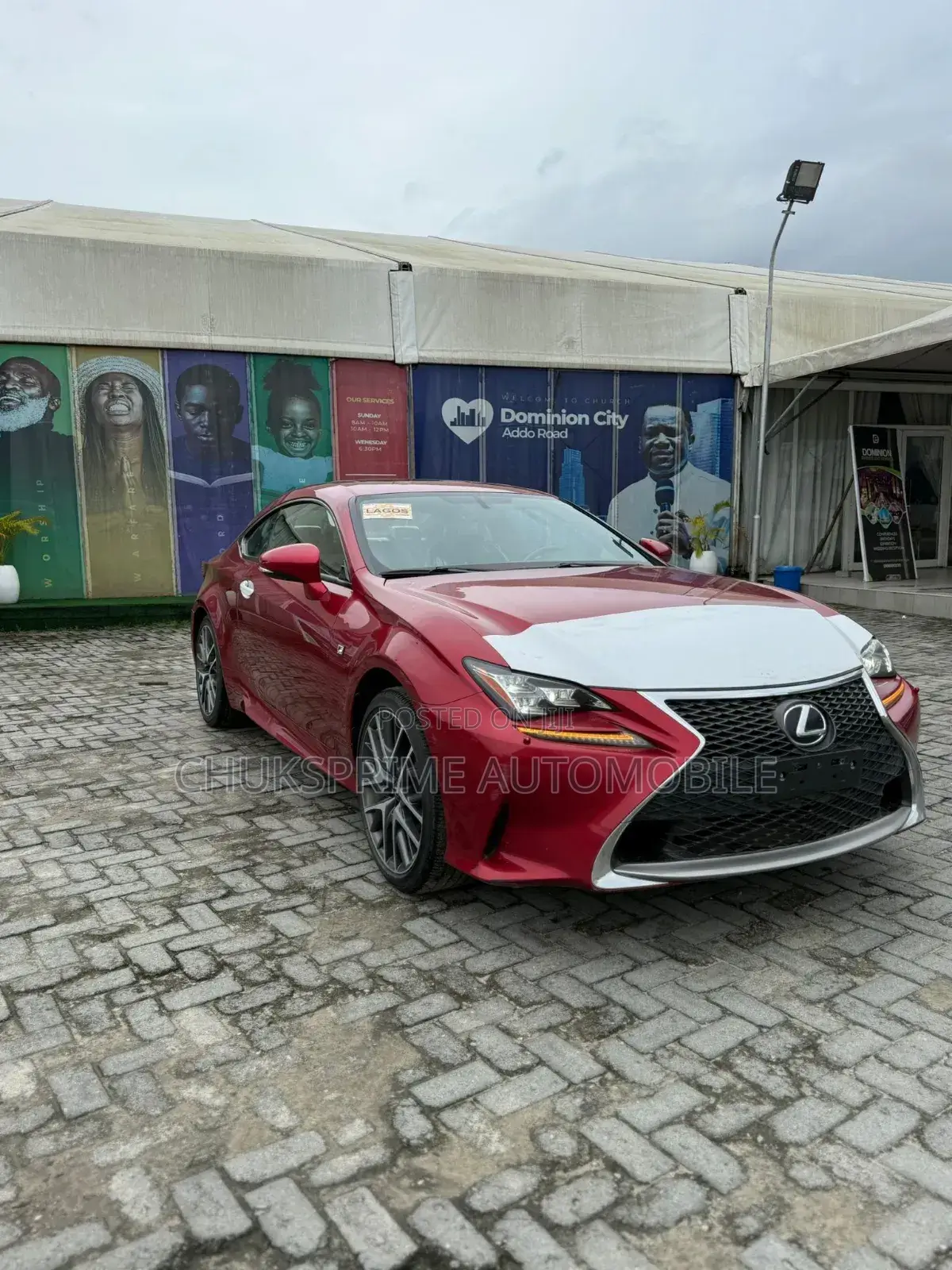 Lexus RC 2015 Red