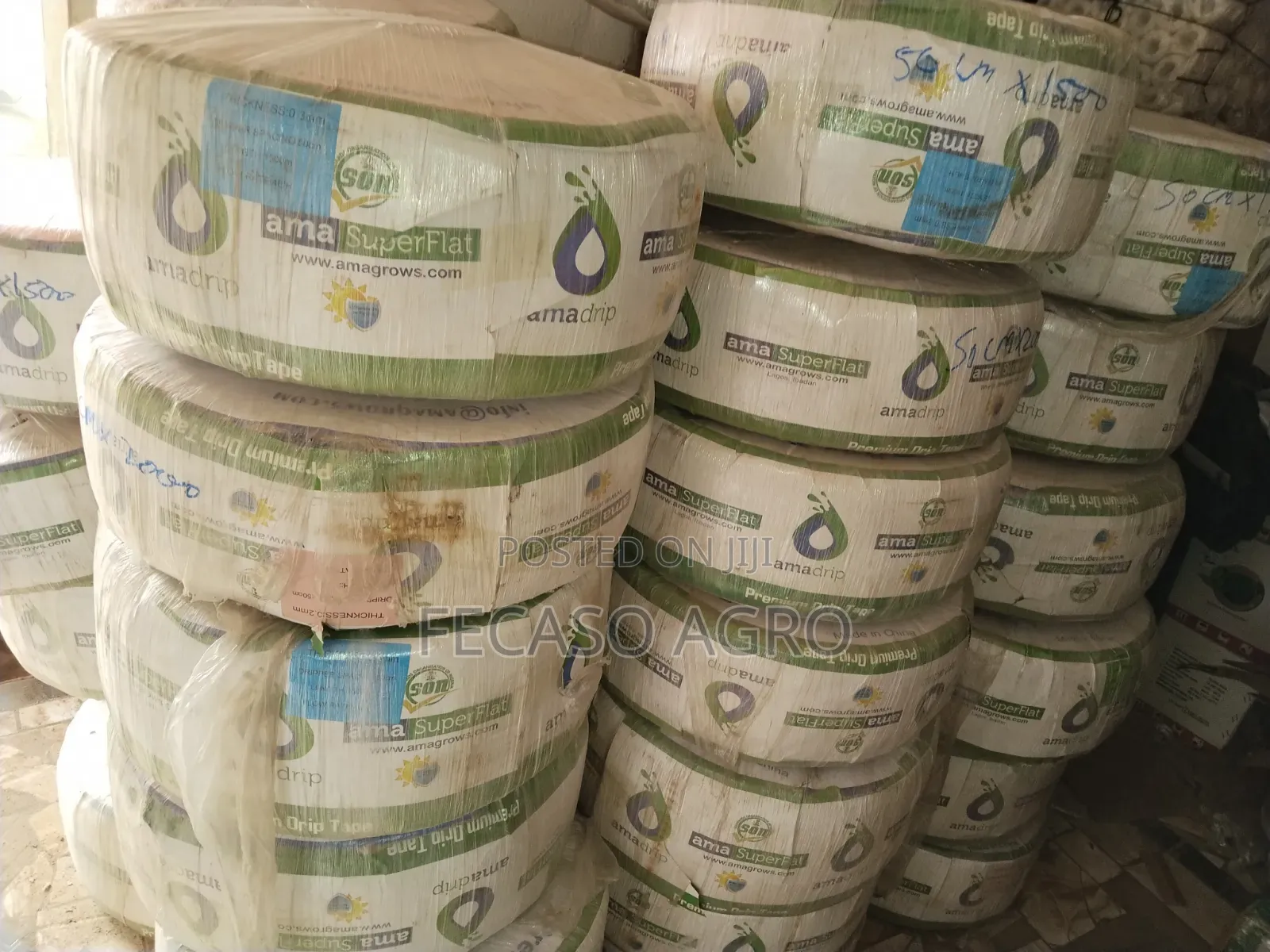 Dripe Tape and Drip Pipe 1500m Length*30cm/50cm*0.3cm Double Emitter