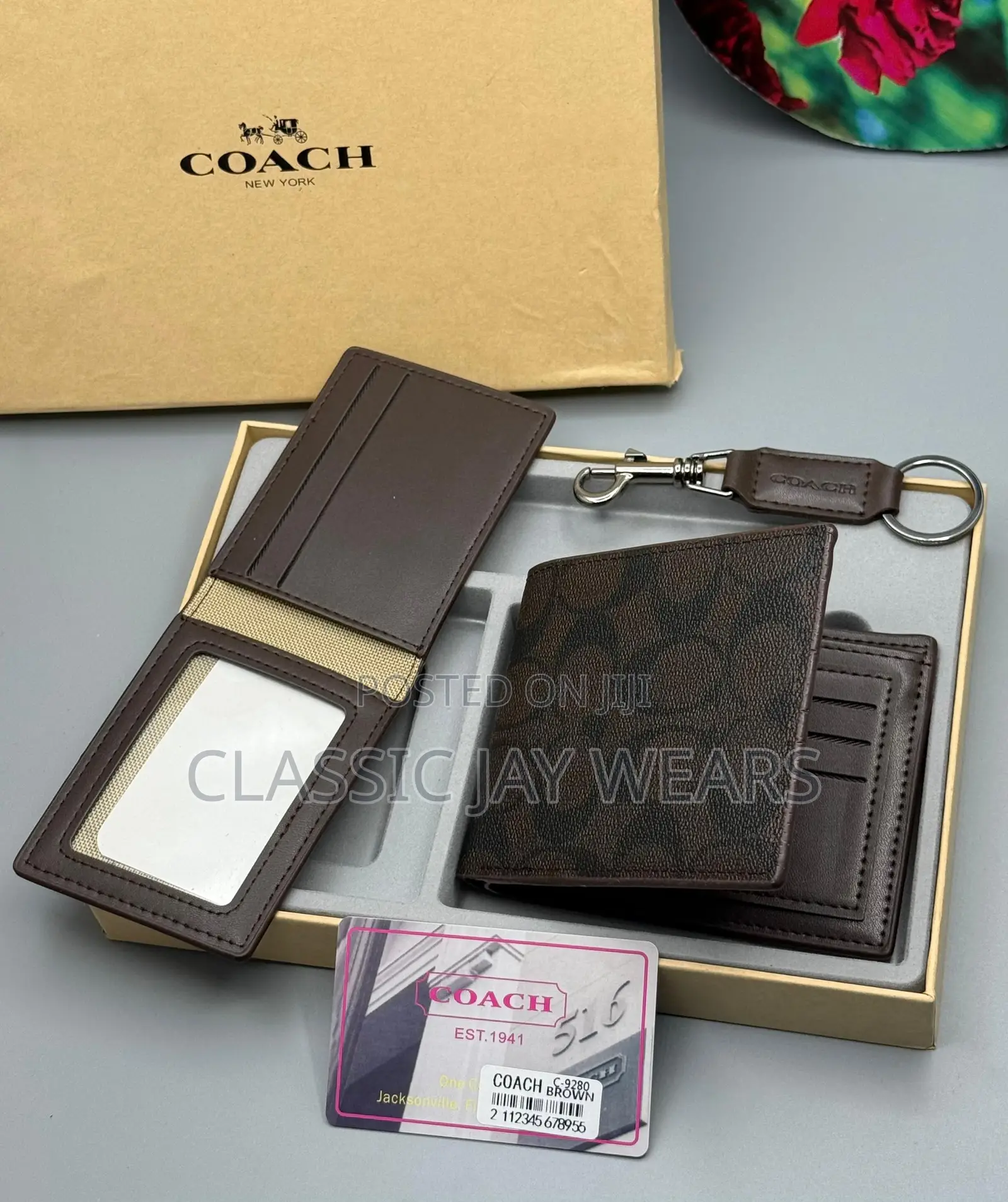 Full Package 3 Set Real Leather Wallet in 10 Designs
