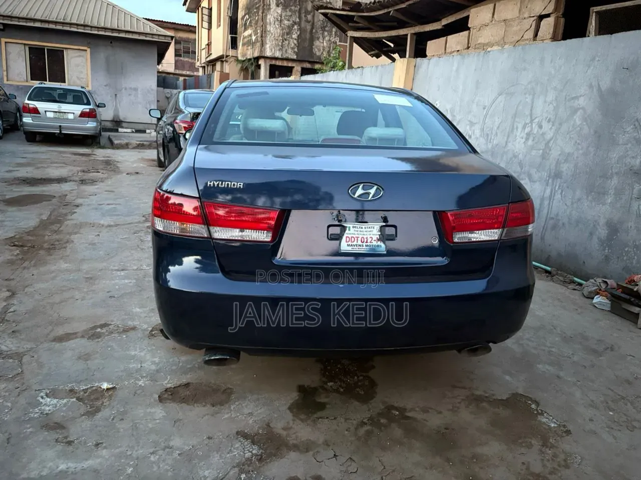 Hyundai Sonata 2008 Blue