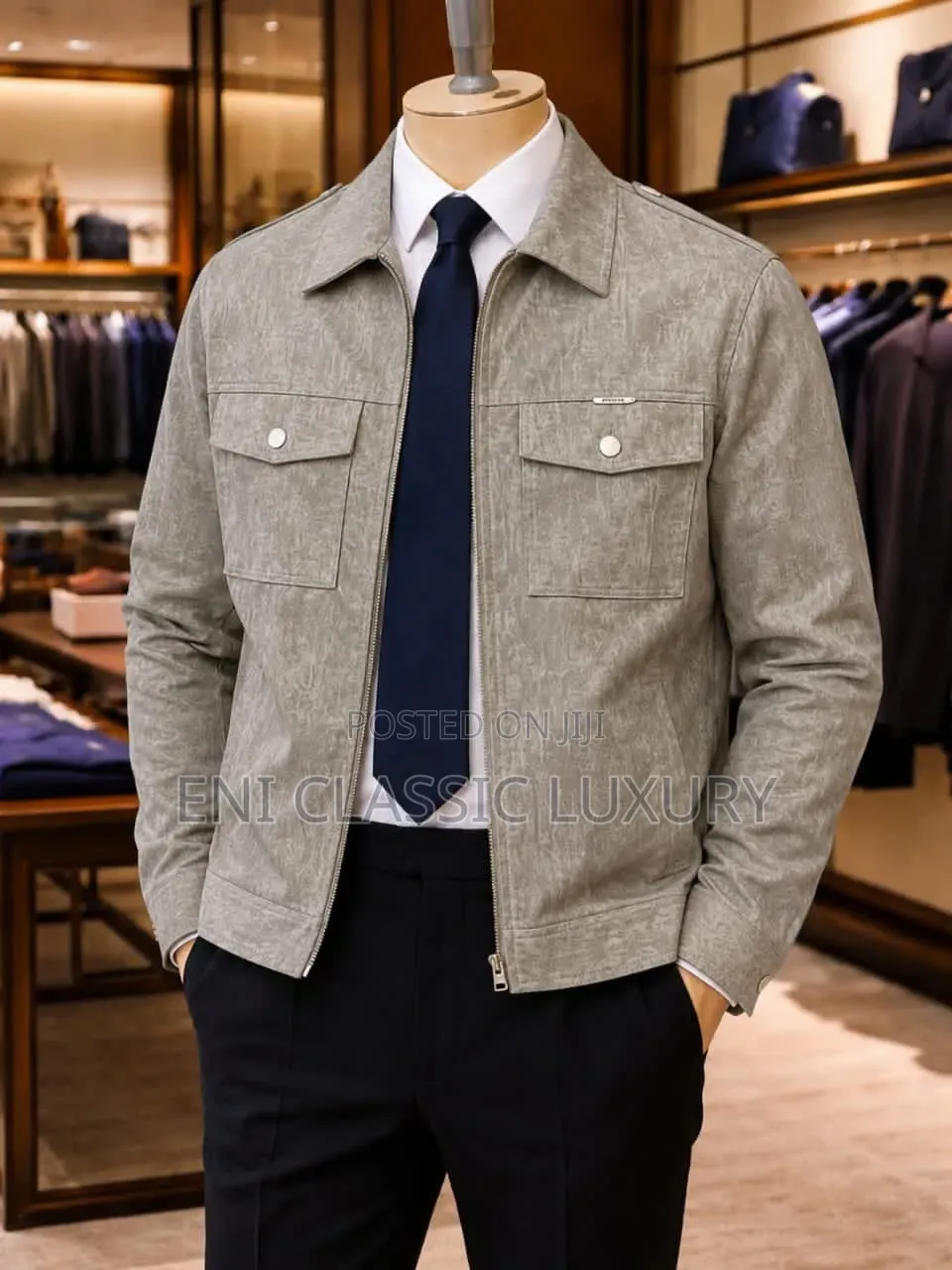 Premium Quality Luxury Cargo Jacket Best Quality Well Banded
