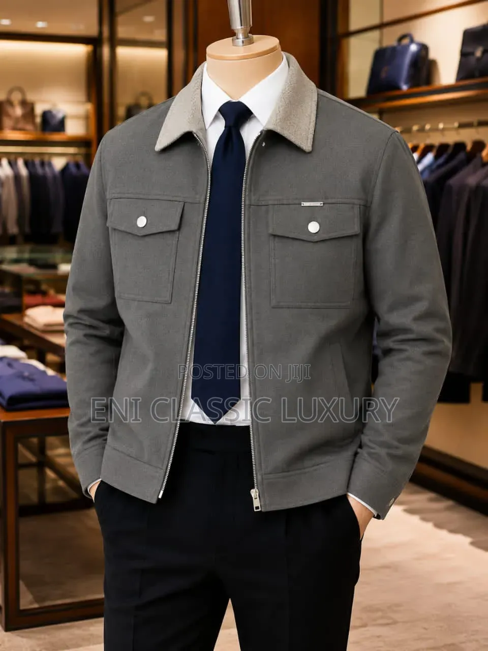 Premium Quality Luxury Cargo Jacket Best Quality Well Banded