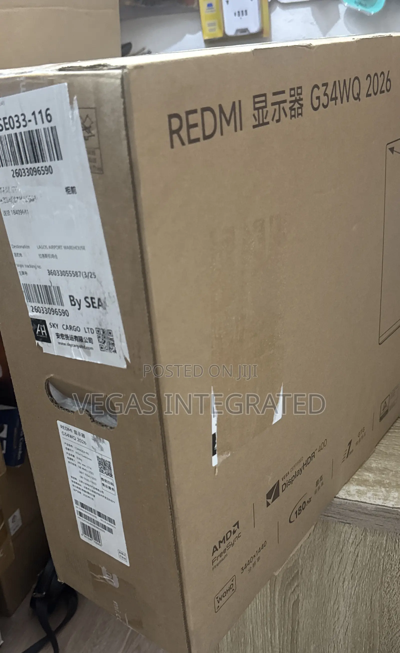 Xiaomi Redmi G34wq 2026 Curved Gaming Monitor
