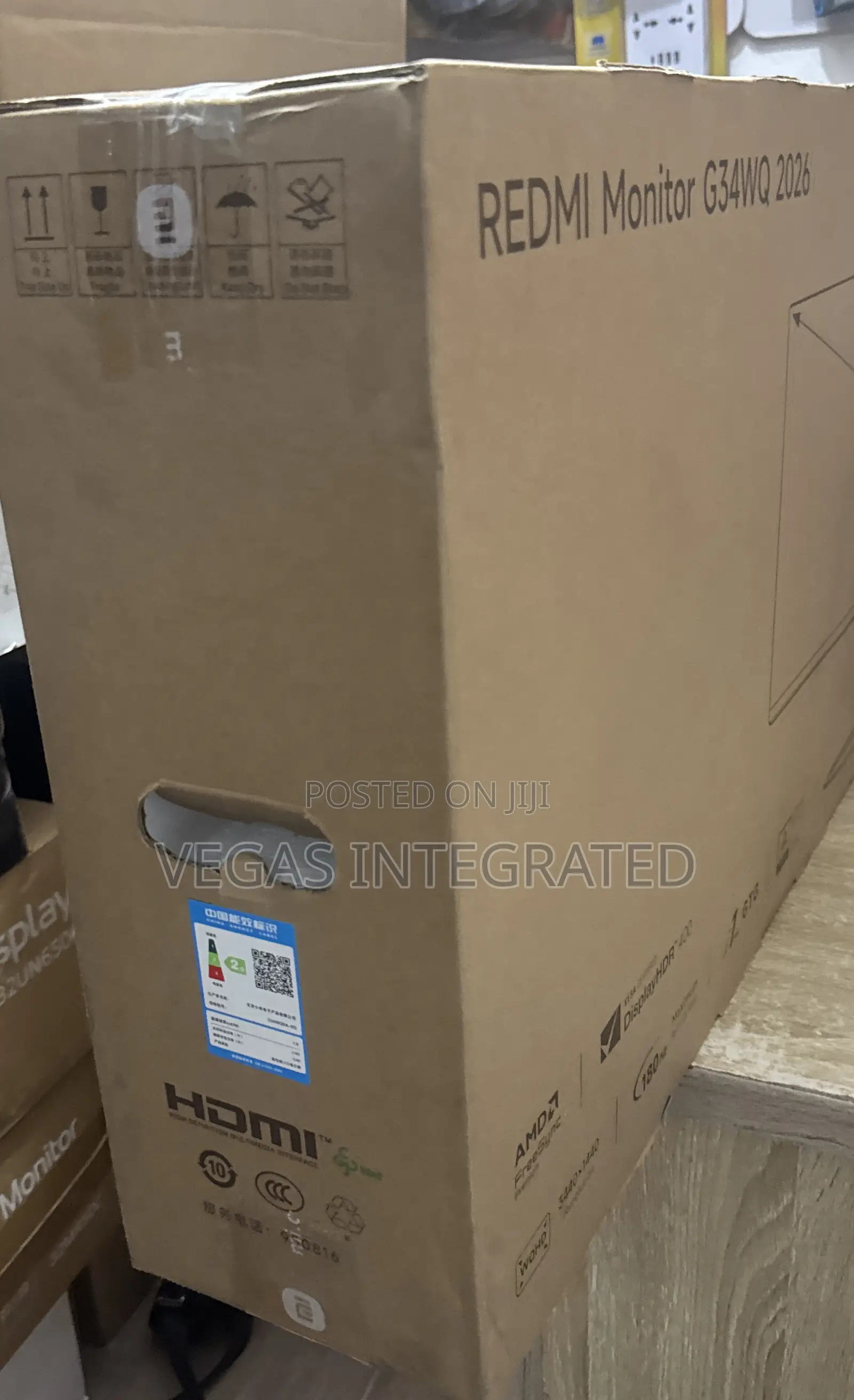 Xiaomi Redmi G34wq 2026 Curved Gaming Monitor